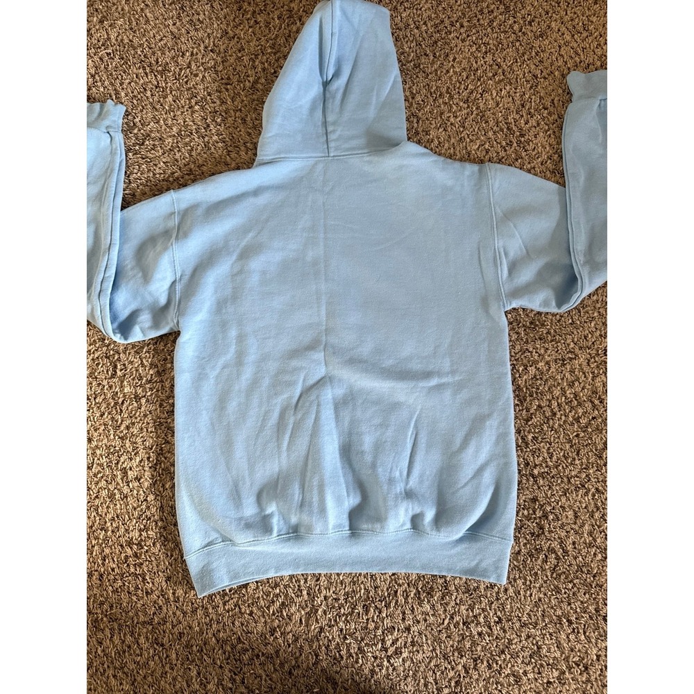 Rainforest Cafe Women's Light Blue "Protect the Wildlife" Hoodie Size Medium - Picture 8 of 10